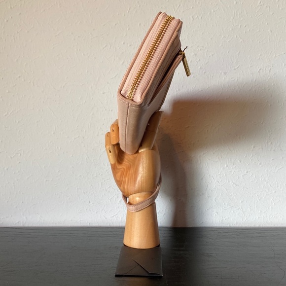 NEW Fossil RFID Dusty Rose Logan Zip Around Clutch - Picture 5 of 8